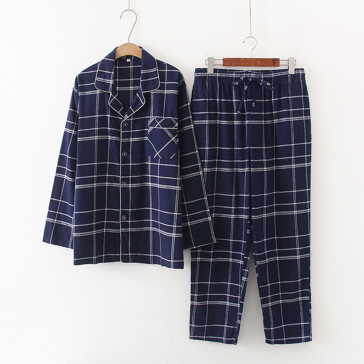 Men's Double-sided Thick Warm Pajamas