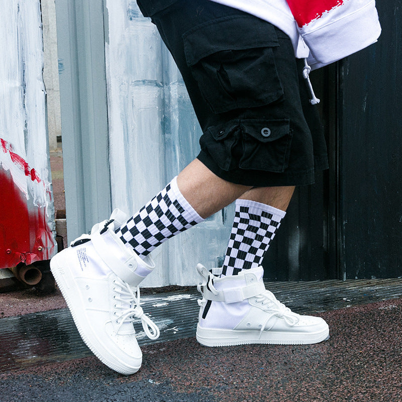 Men's Checkered Socks