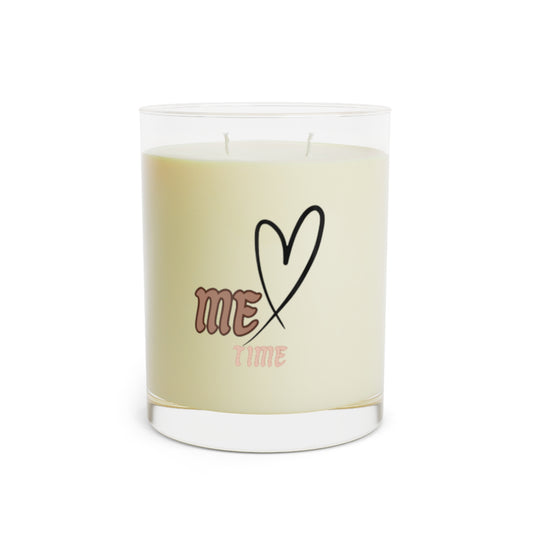 Relaxing 'Me Time' Scented Candle - 11oz Full Glass