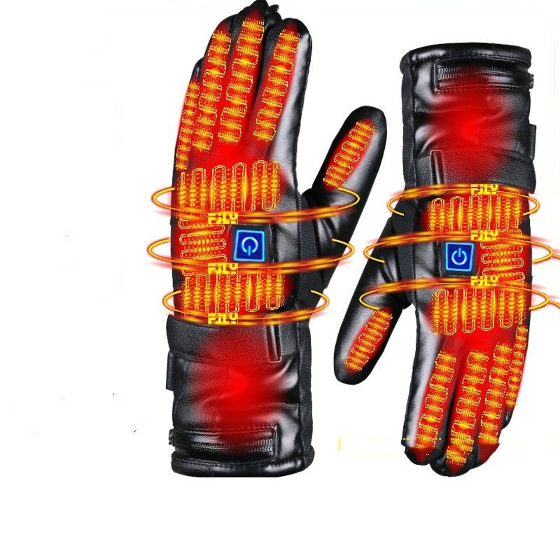 Men's Warm Waterproof Heating Gloves