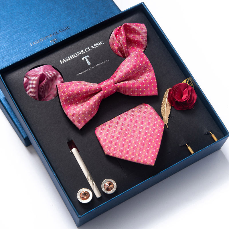Men's 8-piece Tie Set