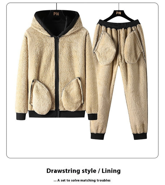 Men's Solid Color Sweatsuit