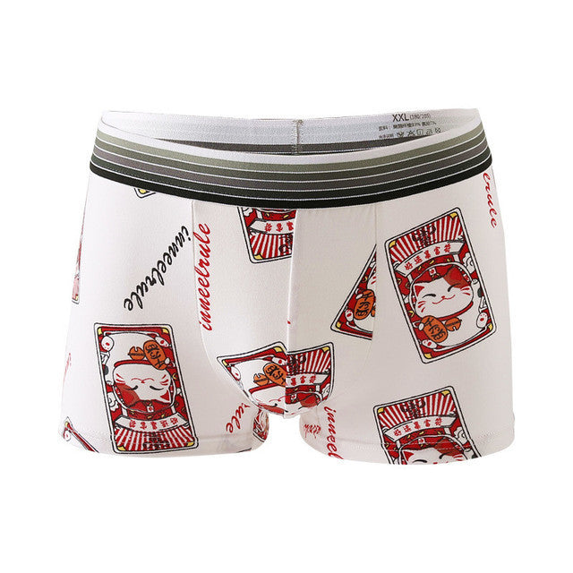 Men's Fashionable Cartoon Underwear