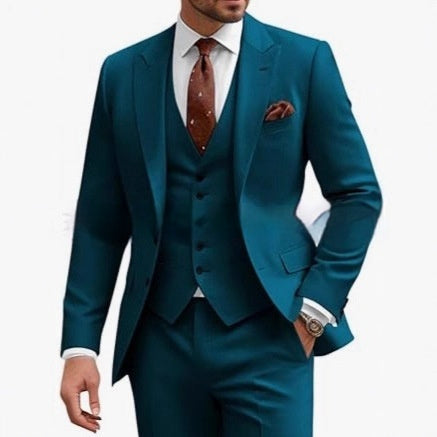 Men's Casual Business/Wedding Three-piece Suit