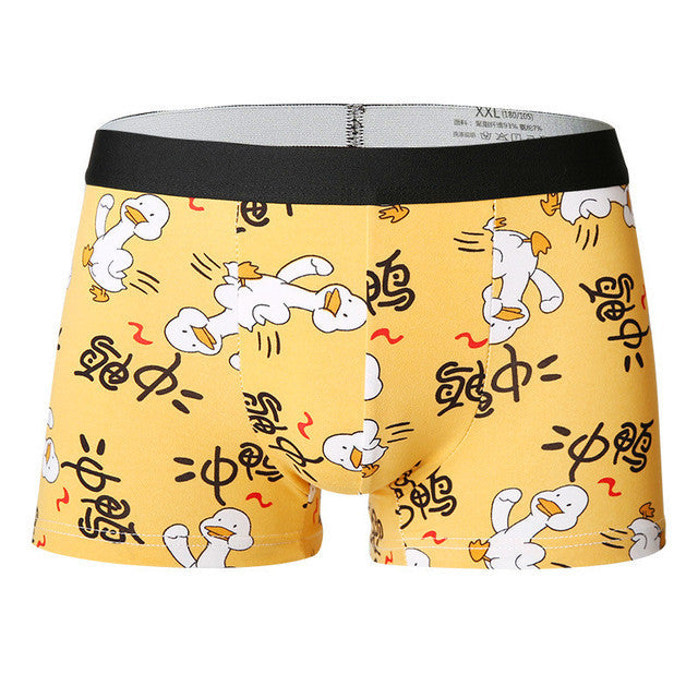 Men's Fashionable Cartoon Underwear