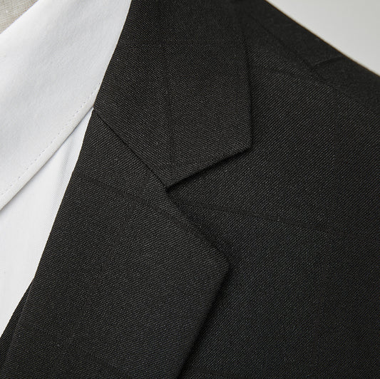 Men's Business Casual Slim Fit Three-piece Suit