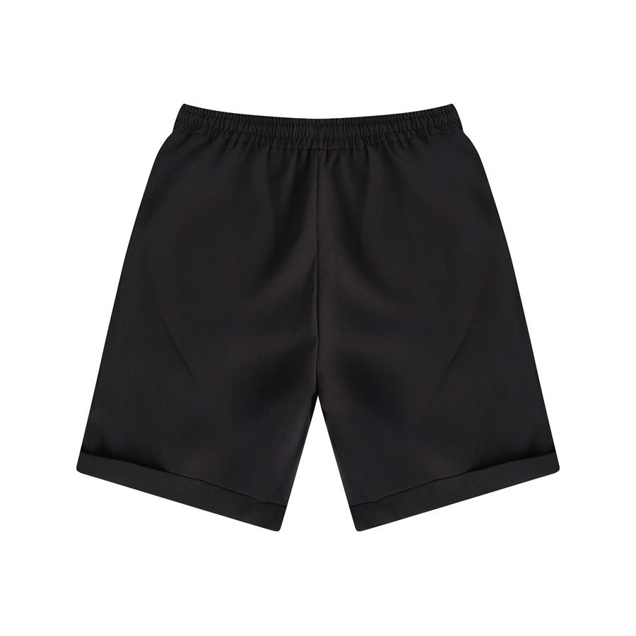 Men's Summer High Street Pleated Shorts
