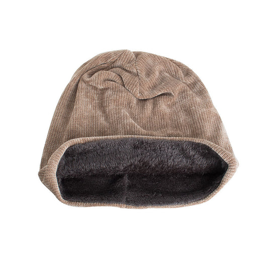 Men's Corduroy Style Knitted Beanie
