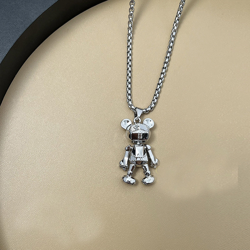 Men's Bear Necklace