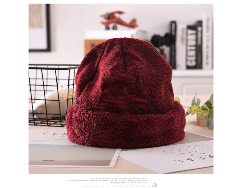 Men's Fashion Knitted Outdoor Warm Woolen Beanie