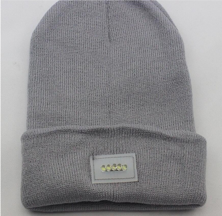 Men's LED Flashlight Beanie