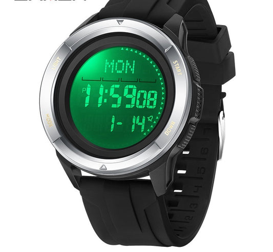 Men's Waterproof Multifunctional Outdoor Sports Electronic Watch by GJG Denim