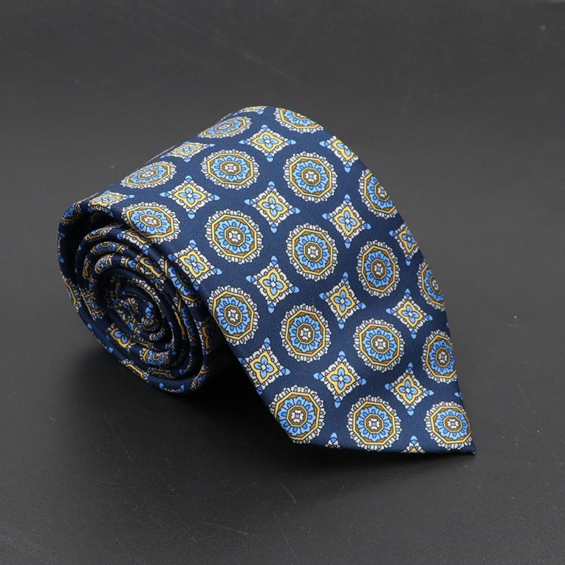 Men's Super Soft Bohemian Silk Ties