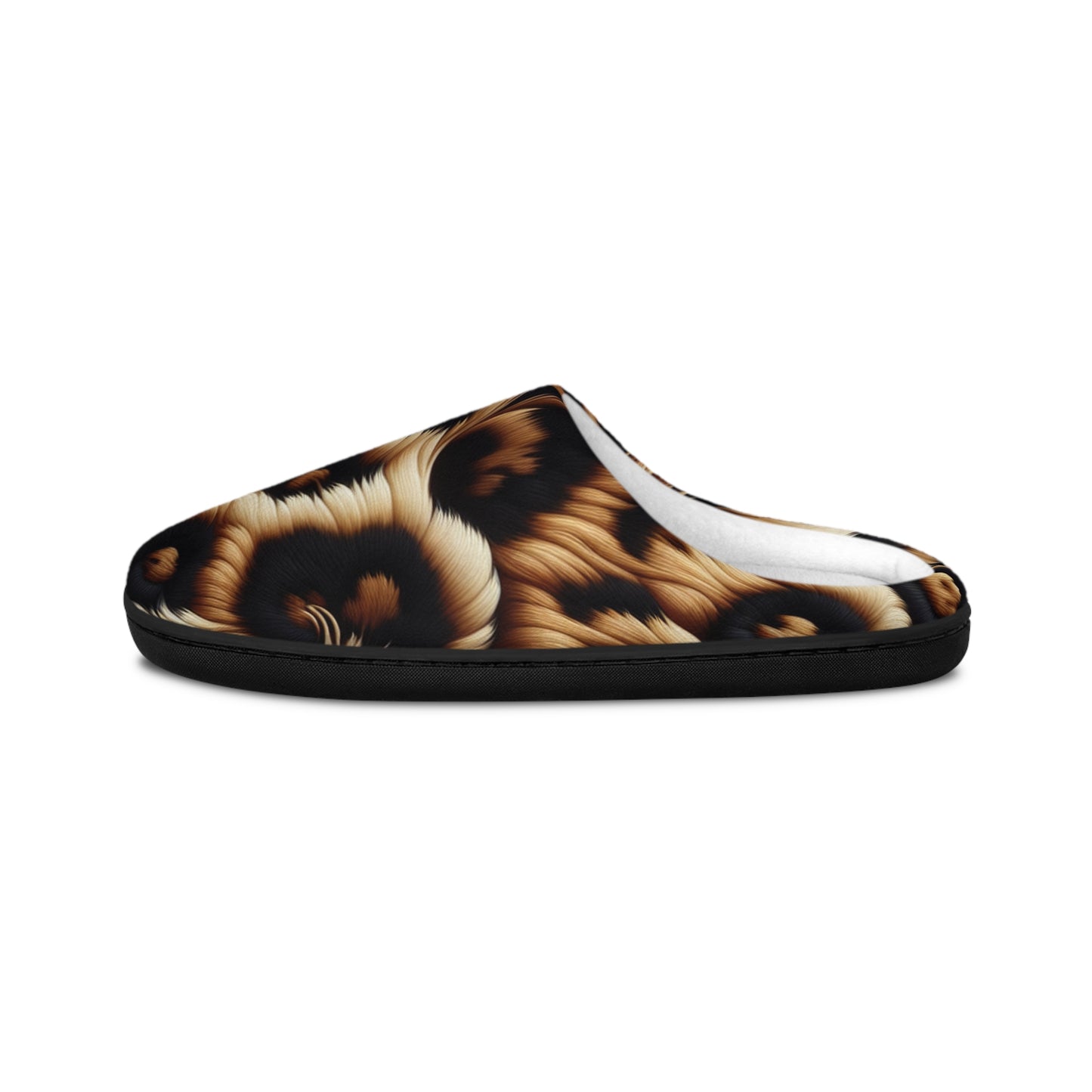 Chic Leopard Print Women's Indoor Slippers | Cozy Footwear, Home Relaxation, Gift for Her, Trendy House Slippers, Animal Print Decor