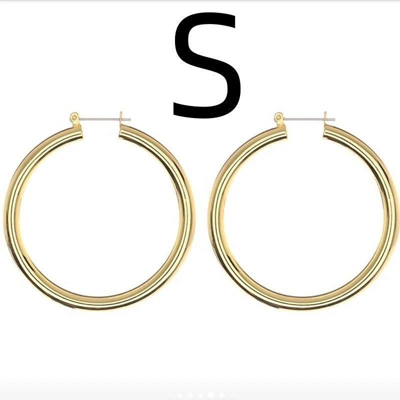 Titanium Steel HOOP Ring HOOP Earrings Cold Scenery Surface by GJG Denim