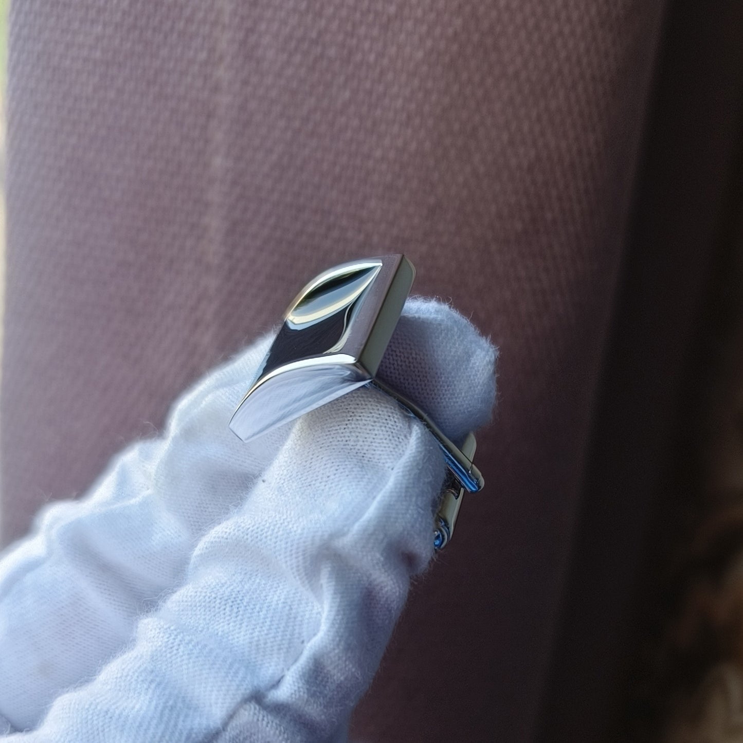 Classic Black Square Cufflinks For Men