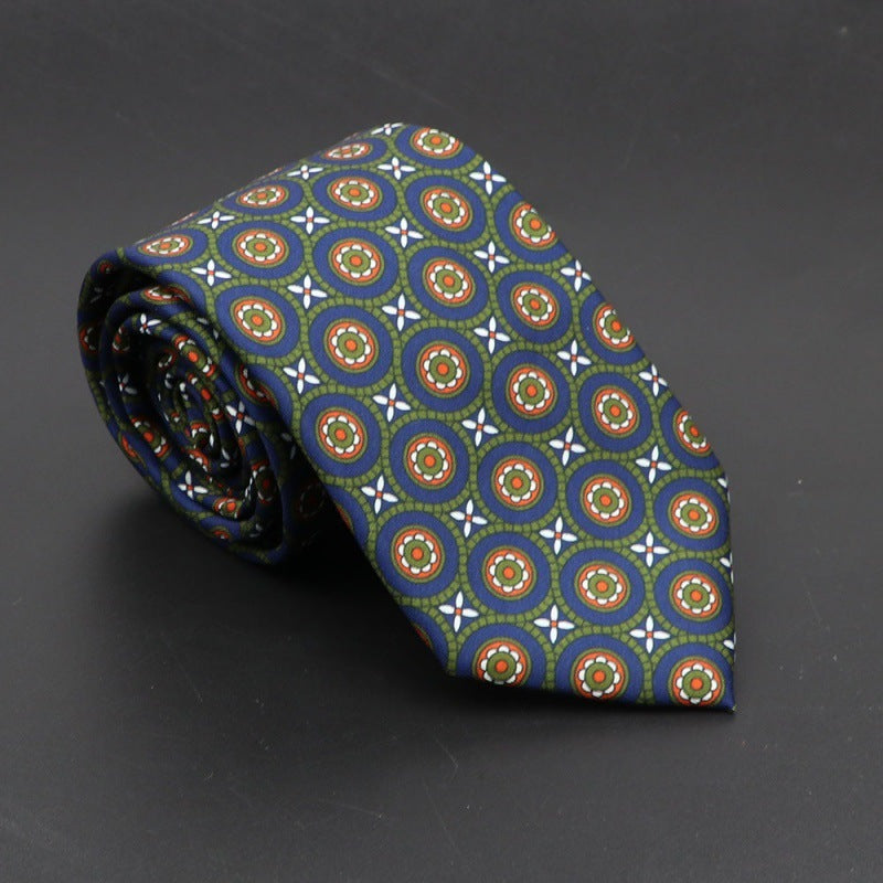 Men's Super Soft Bohemian Silk Ties