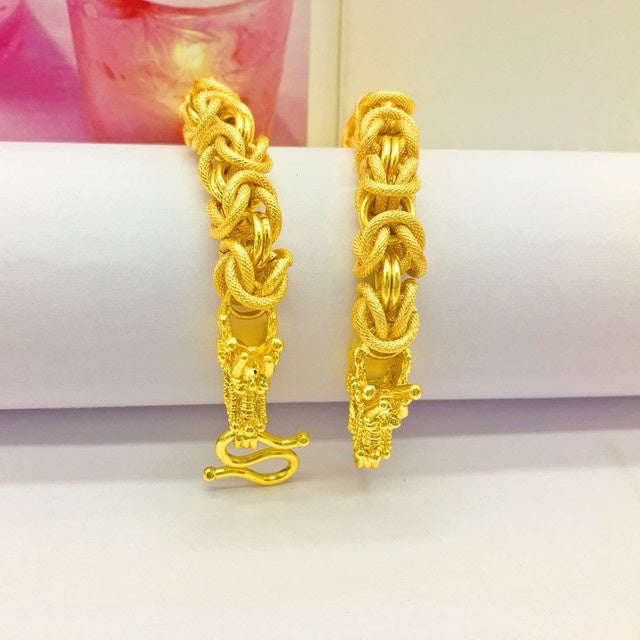 Men's Gold Tone Bracelet