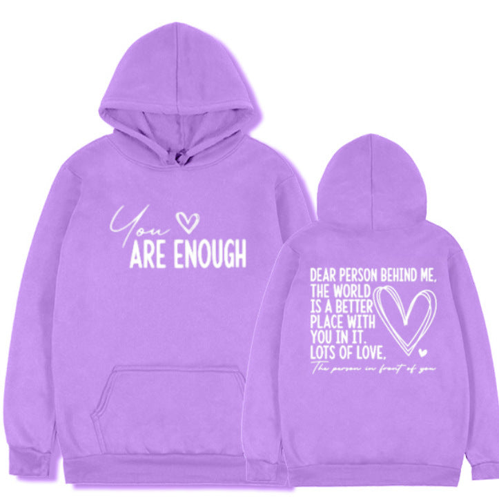 Men's "You Are Enough" Hoodies