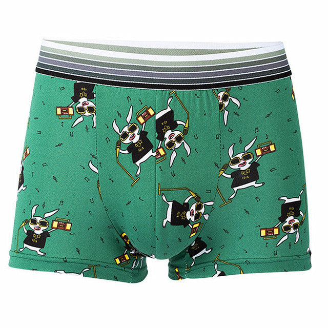 Men's Fashionable Cartoon Underwear