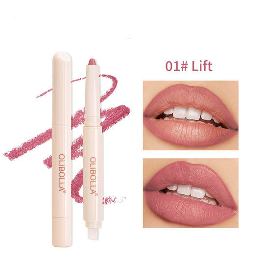 Eight-color Double-headed Lip Liner Matte Long-lasting