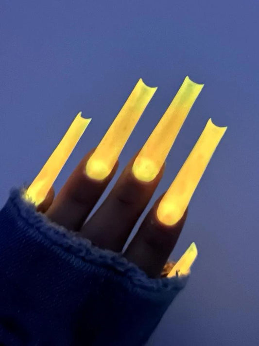 Glow Orange by 2Cute Nails