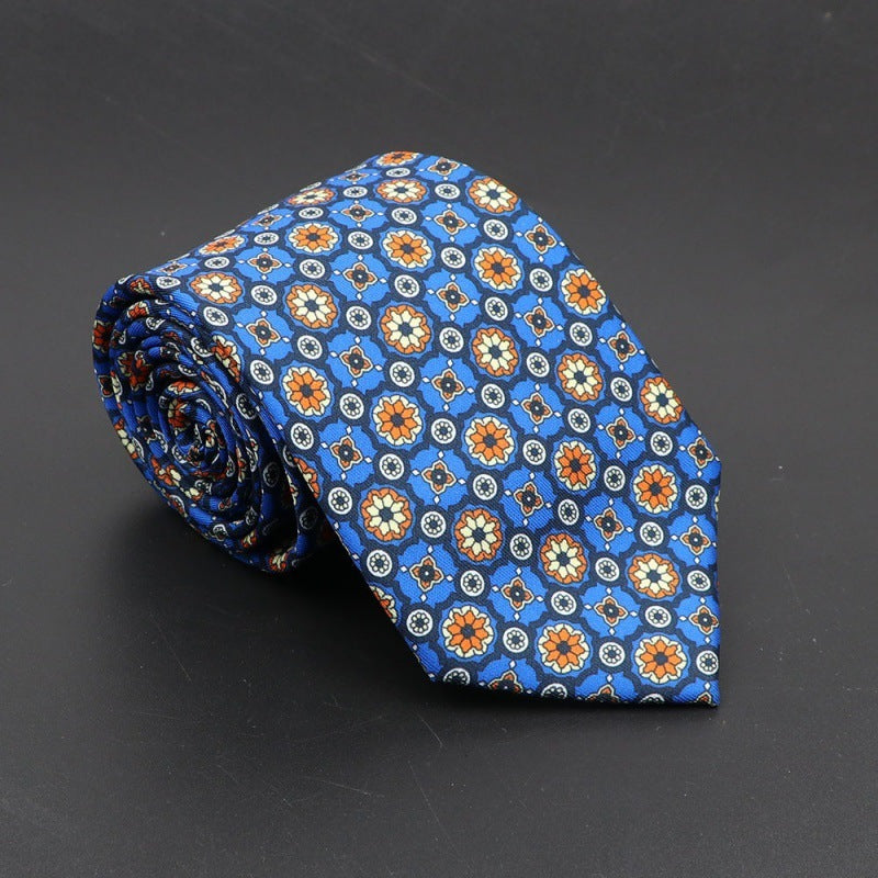 Men's Super Soft Bohemian Silk Ties