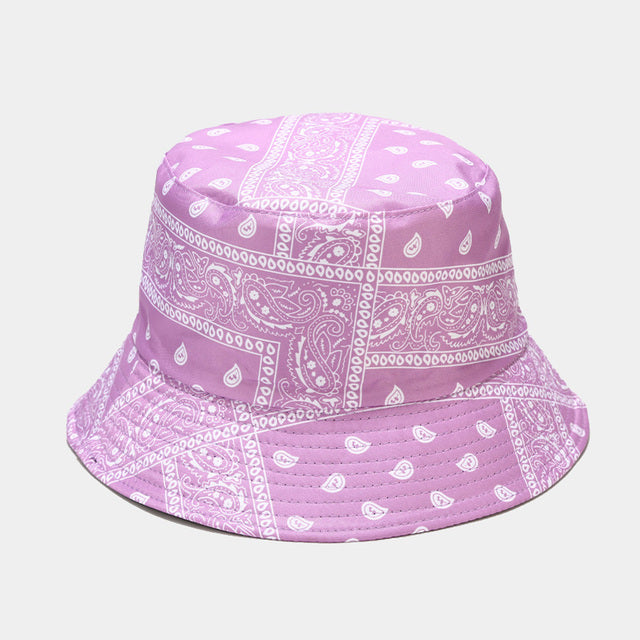 Men's Bandana Printed Bucket Hat