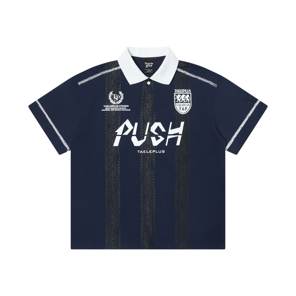 Digital Printing Short Sleeve Men's Exercise Jersey
