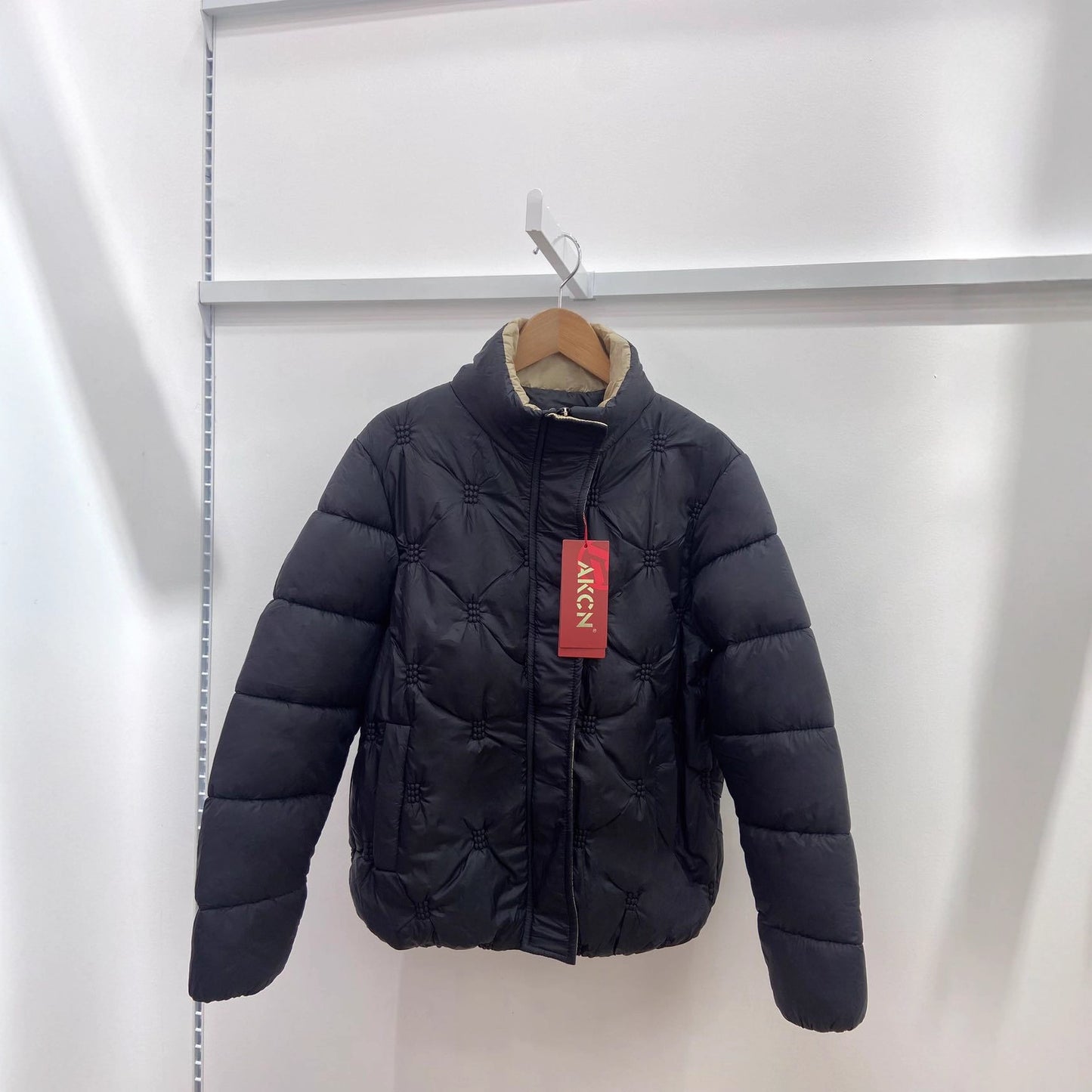 Plus Size Down Cotton Embroidered Warm Coat
