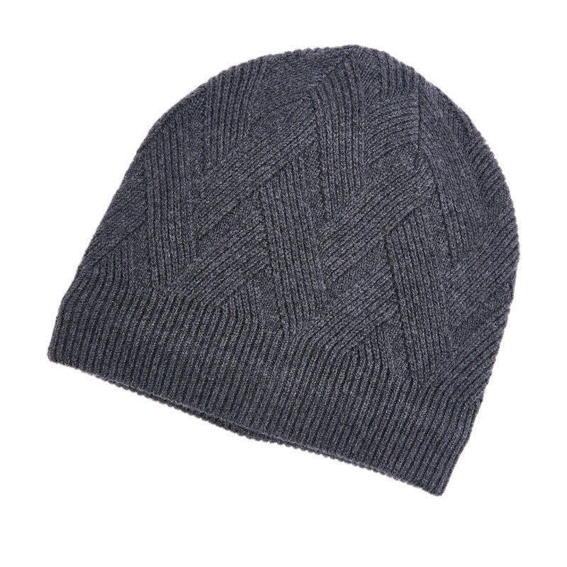 Men's Fleece Warm Knitted Beanie