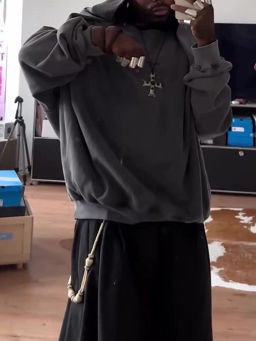 Men's Casual Loose Hood Hoodie