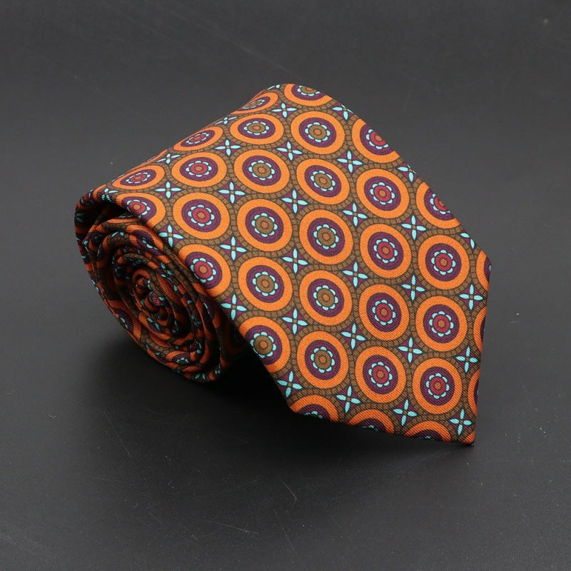 Men's Super Soft Bohemian Silk Ties