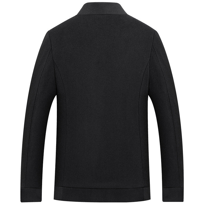 Men's Woolen Top Cotton And Thickening Jacket