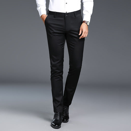 Men's Business Casual Non-ironing Slim Fit Pants