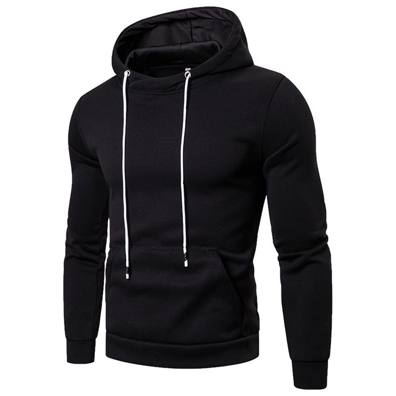 Men's Casual Pullover Hooded Sweatshirt