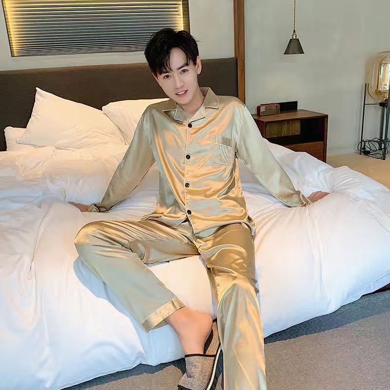 Men's Long Sleeve Pajamas