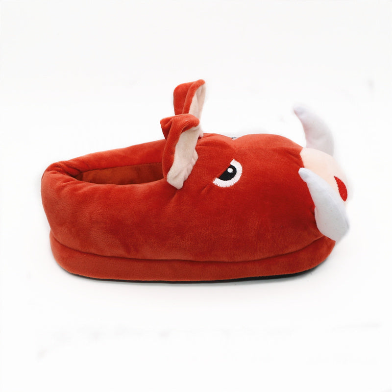 Men's Cartoon Cotton Slippers