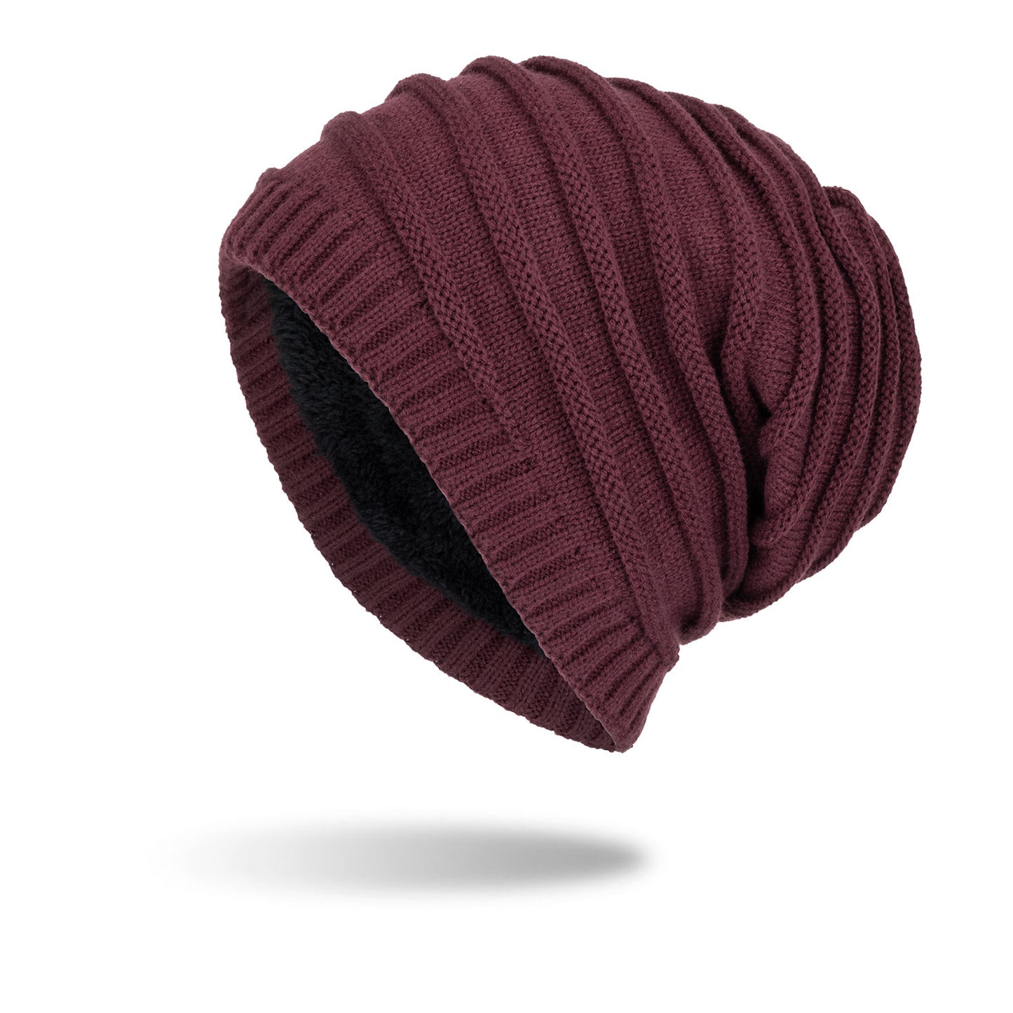 Men's Plush Warm Knit Ear Guards Beanie