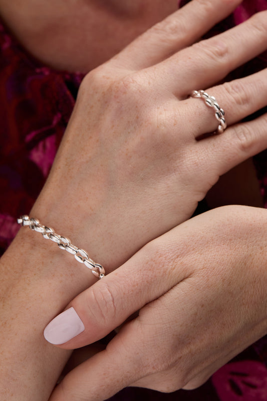 Puffy Rope Chain Bracelet