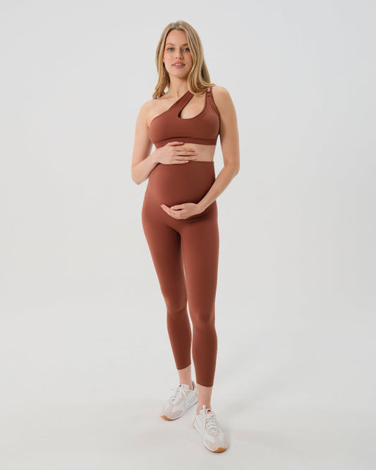 AXK CORE Curve Maternity Legging - Brown
