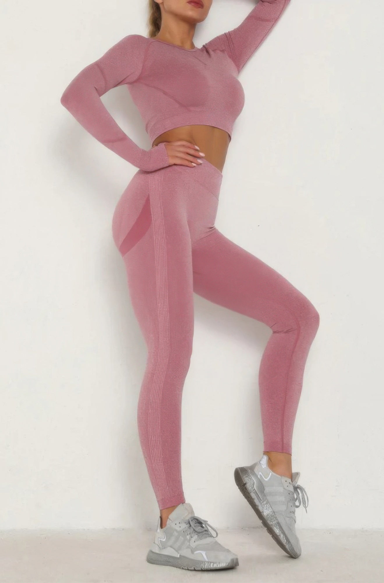 Seamless Top Leggings Set