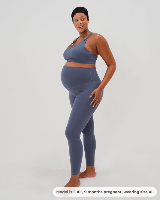 AXK CORE Curve Maternity Legging - Blue