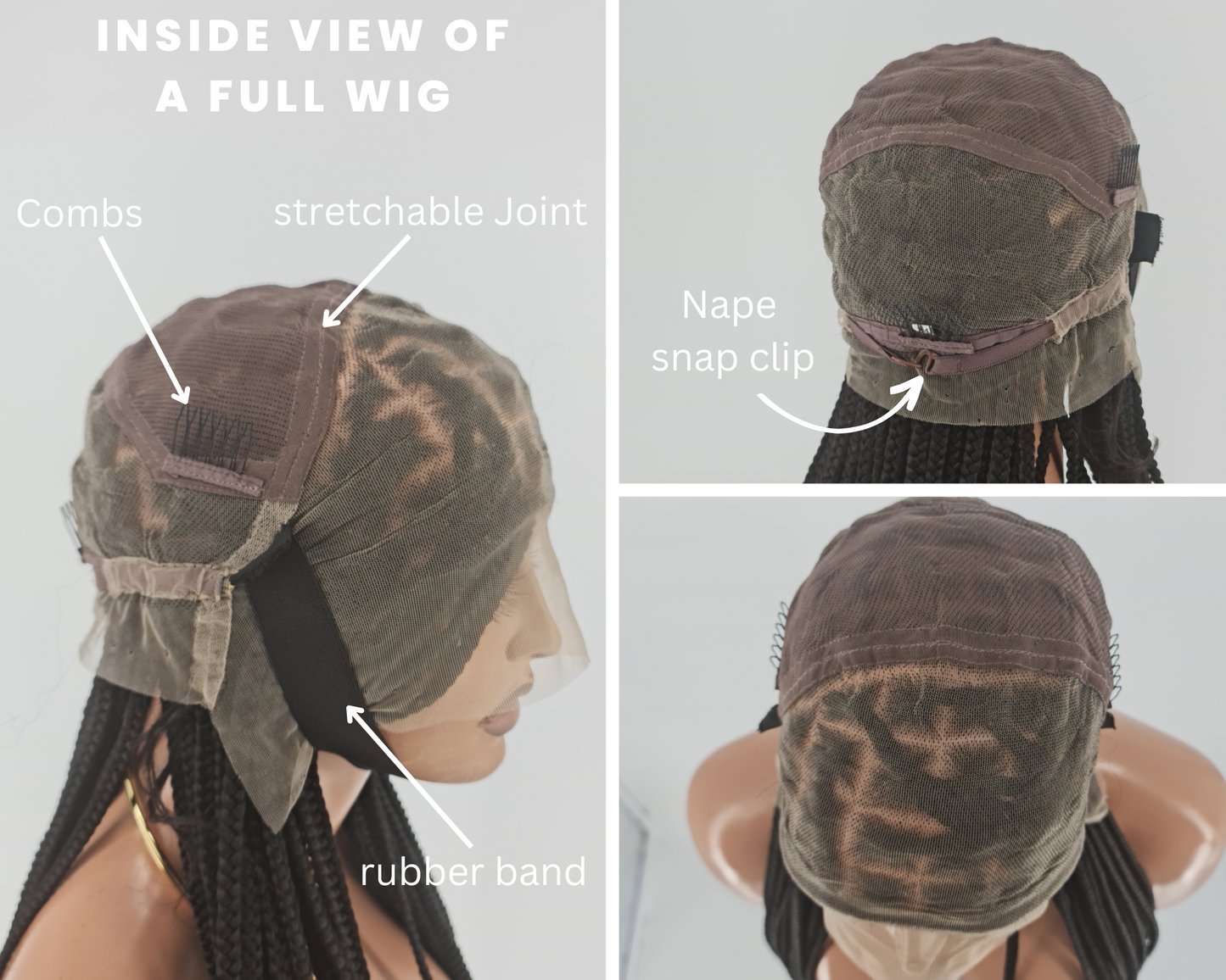 Cornrow Braid Wig (Ready to Ship) - Aisha