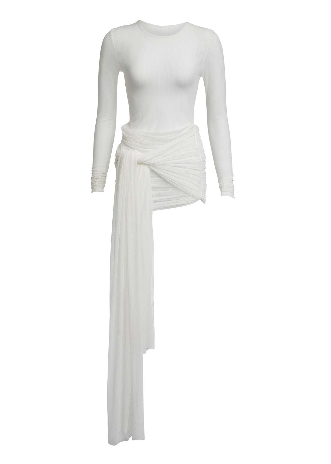 Long sleeve Mesh Dress