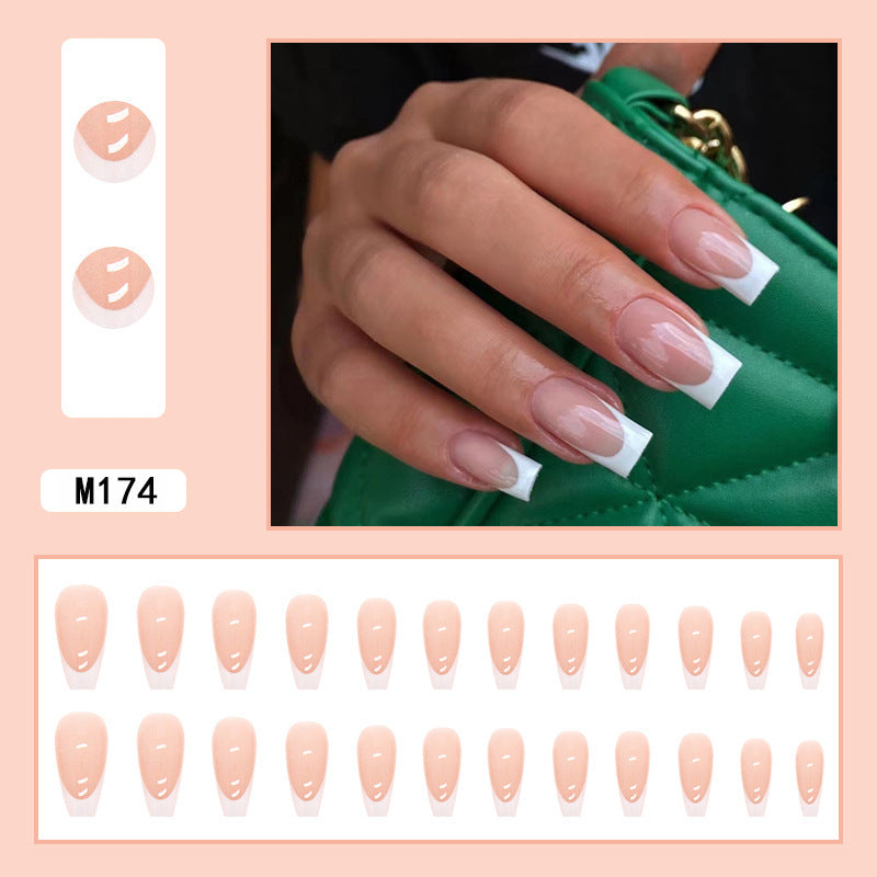 Simple French Tip Nails