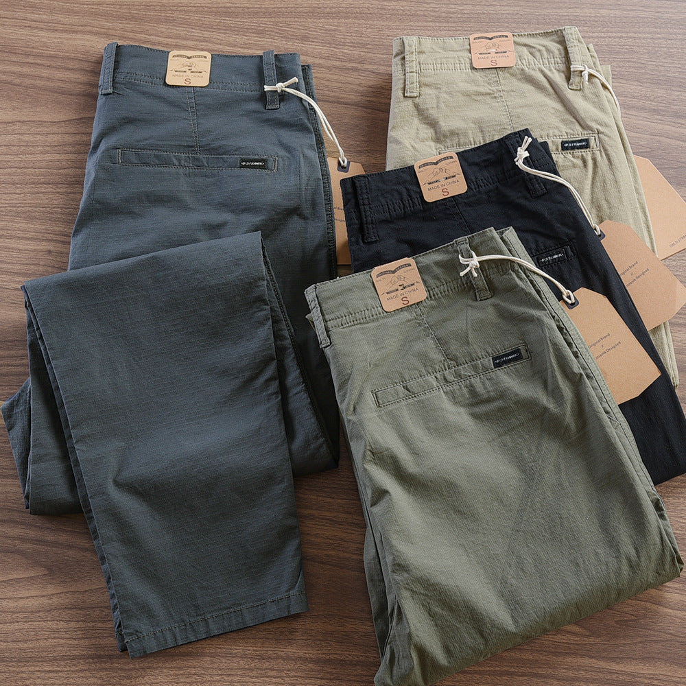 Thin Breathable Men's Pencil Long Pants