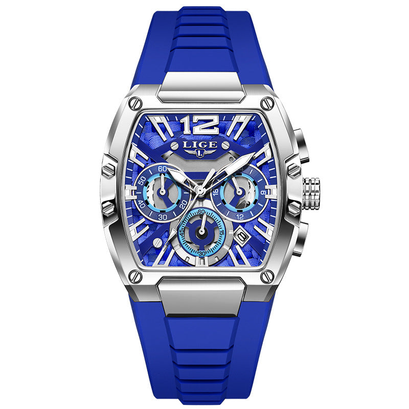 Men's Sports Multifunctional Waterproof Luminous Calendar Watch