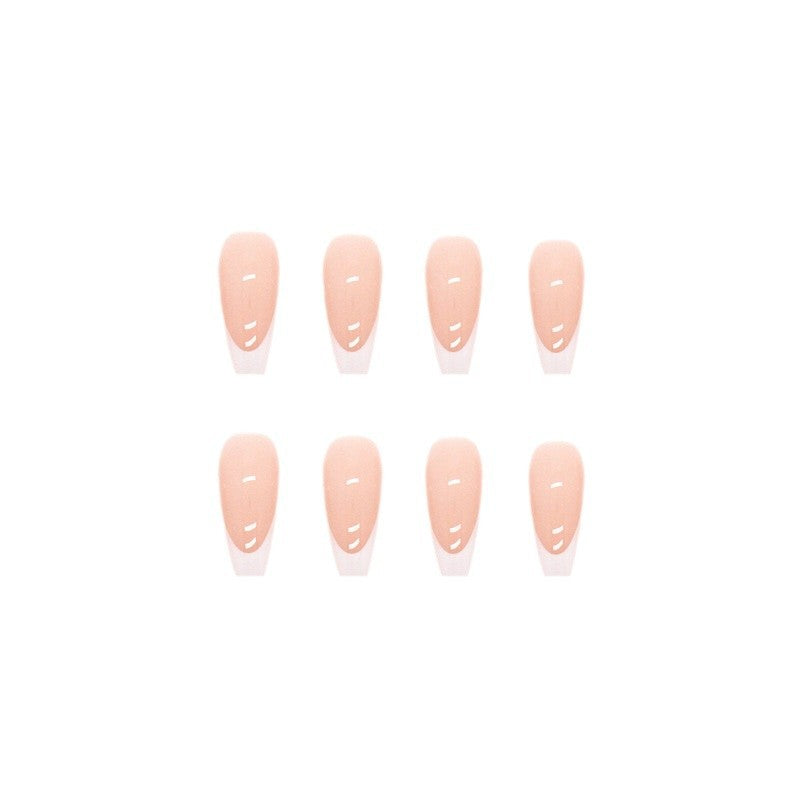 Simple French Tip Nails
