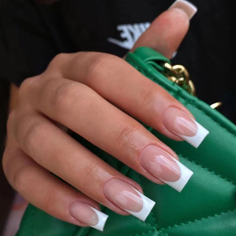 Simple French Tip Nails